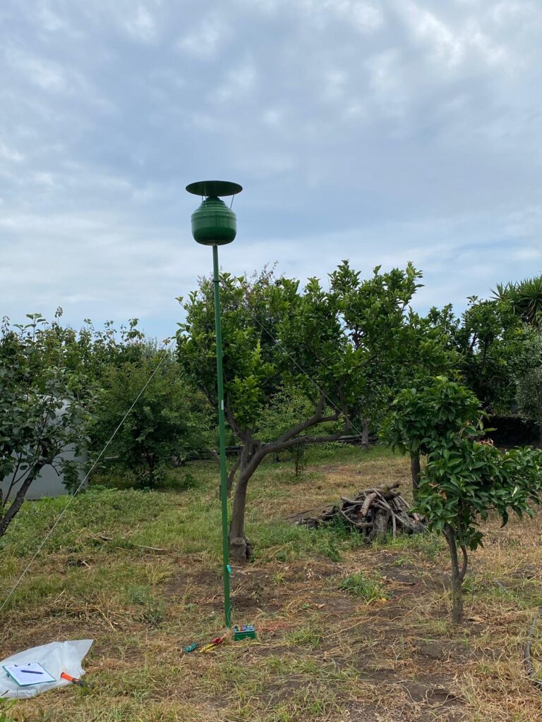 Garten mit Hydro Up Anlage
